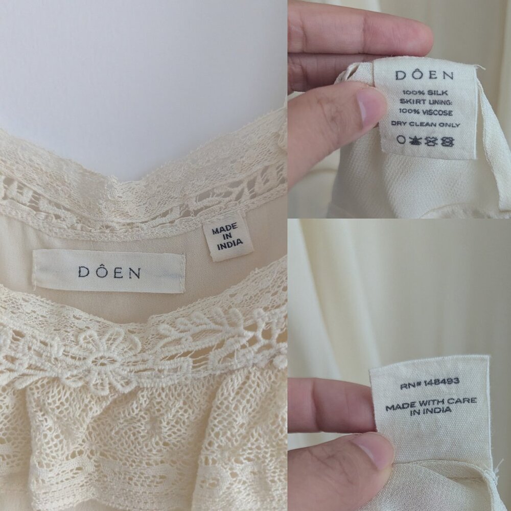 Rowan Dress in Nutmilk, EUC, Medium - Picture 6 of 7